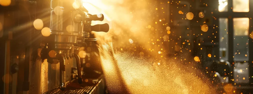 macchina caffe in primo piano