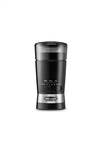 De'Longhi KG210 Macinacaff&egrave;, 170 W, 0.9 kg, Acciaio, Multicolore